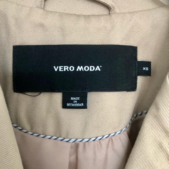 Vero Moda Trench Coat XS - Picture 3 of 4